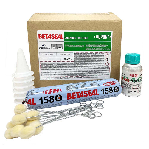 Betaseal 1580 30min 420ml Polyurethaanlijm set compleet (37-delig)