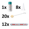 Betaseal 1590CT 120min 600ml Polyurethaanlijm set compleet (59-delig)