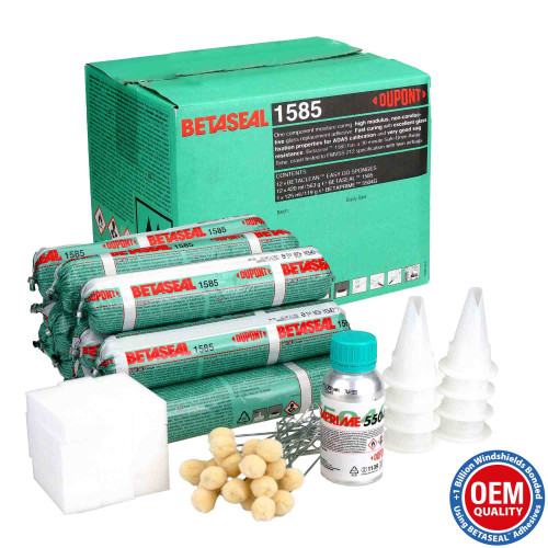 Betaseal 1585 420ml Polyurethaanlijm set compleet (53-delig)