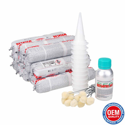 Betaseal 1527EP 1H 400ml Polyurethaanlijm set compleet (37-delig)
