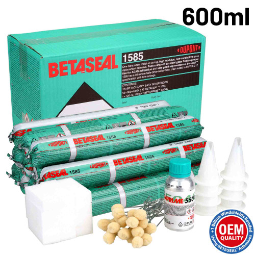Betaseal 1585 30min 600ml Polyurethaanlijm set compleet (63-delig)