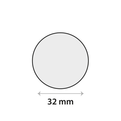 Sensor gel sticker Ø 32mm, rond