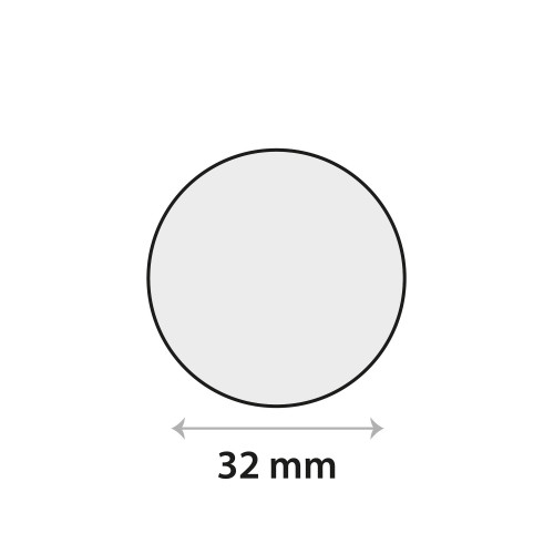 Sensor gel sticker Ø 32mm, rond