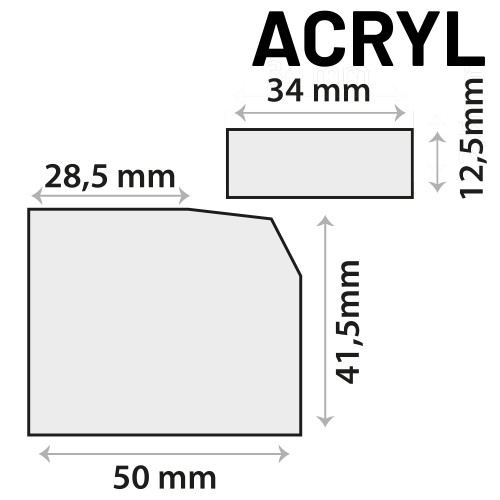 Sensor sticker zelfklevend acrylgel set