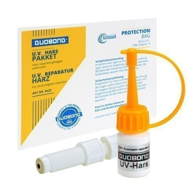 Duobond UV-Hars 2.5 ml + injector
