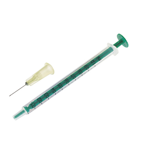 Injectiespuit met losse naald 1ml