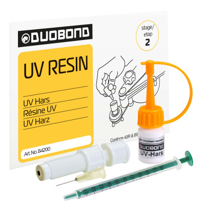Duobond UV Hars 1.5 ml incl spuit en injector